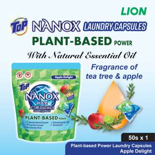 Top Nanox Laundry Capsules - Plant-Based Power (Apple Delight)