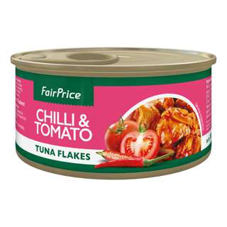FairPrice Tuna Flakes - In Chilli & Tomato Sauce