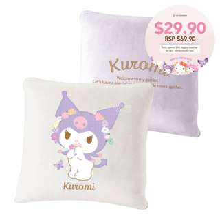 Sanrio Kuromi Cushion with Blanket