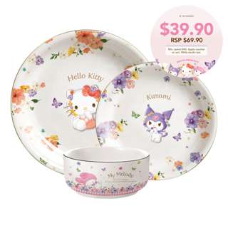 Hello Kitty Ceramic Dinnerware