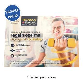 (Sample) Metabolic+ Energold - Vanilla Flavour (Sample) Metabolic+ Energold - Vanilla Flavour