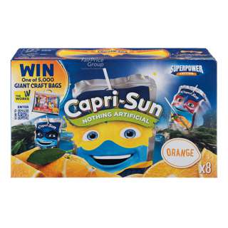 Capri-Sun Juice Packet Drink - Nothing Artificial Orange
