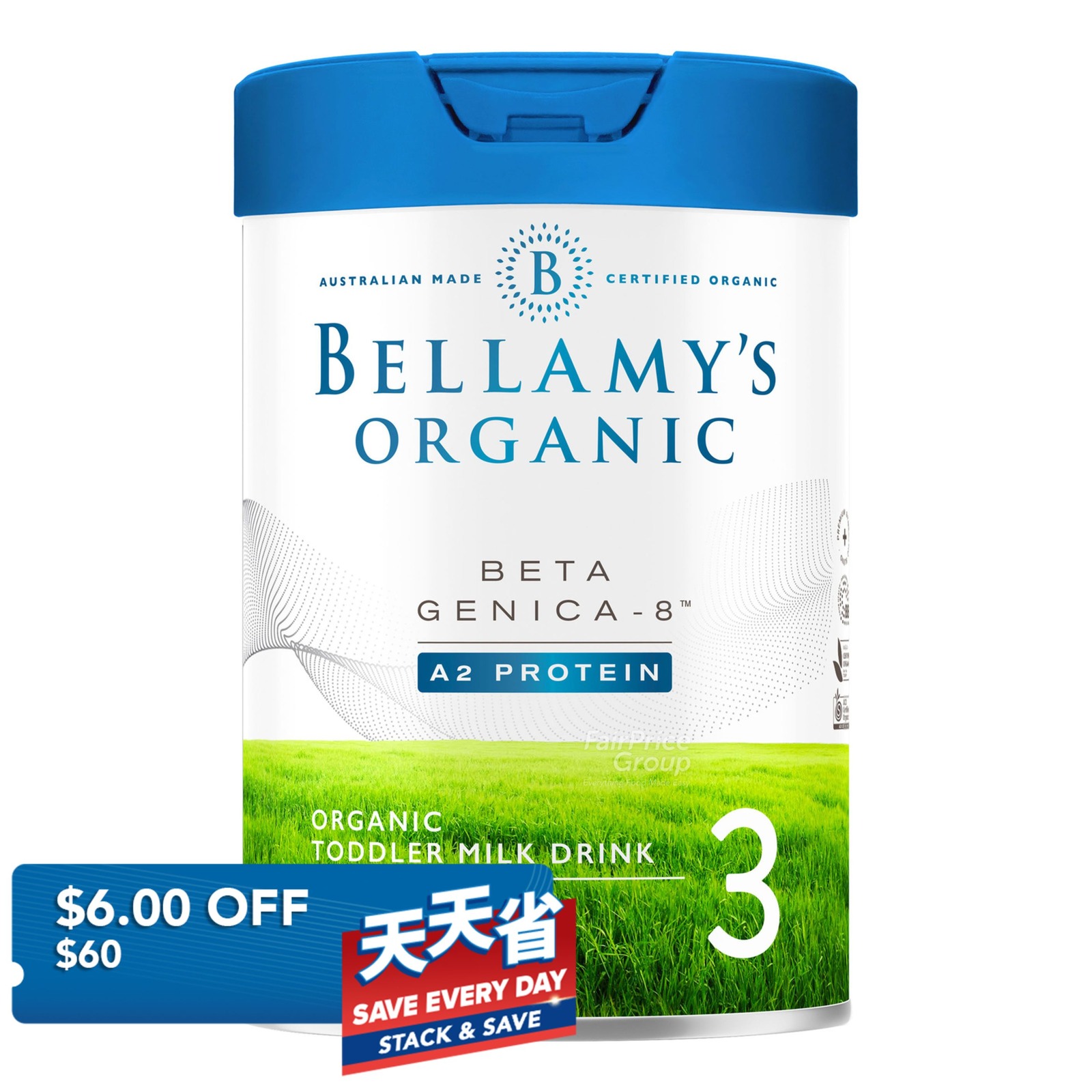 Bellamy’s(ベラミーズ)Organic Milk powder S1 Bellamy's Beta Genica-8 Organic Toddler Milk Powder - Step 3