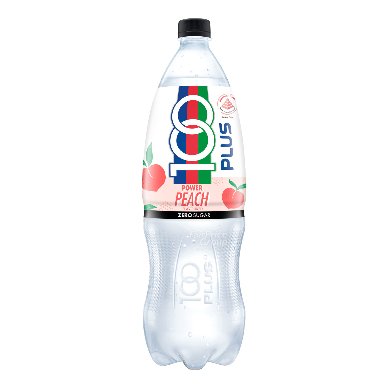 100 Plus Zero Sugar Bottle Drink - Peach