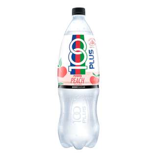 100 Plus Zero Sugar Bottle Drink - Peach