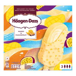 Haagen-Dazs Stickbar Ice Cream - Mango & Passionfruit