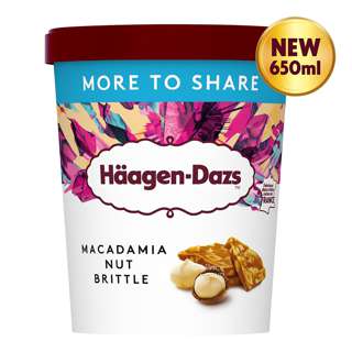 Haagen-Dazs Ice Cream - Macadamia Nut Brittle