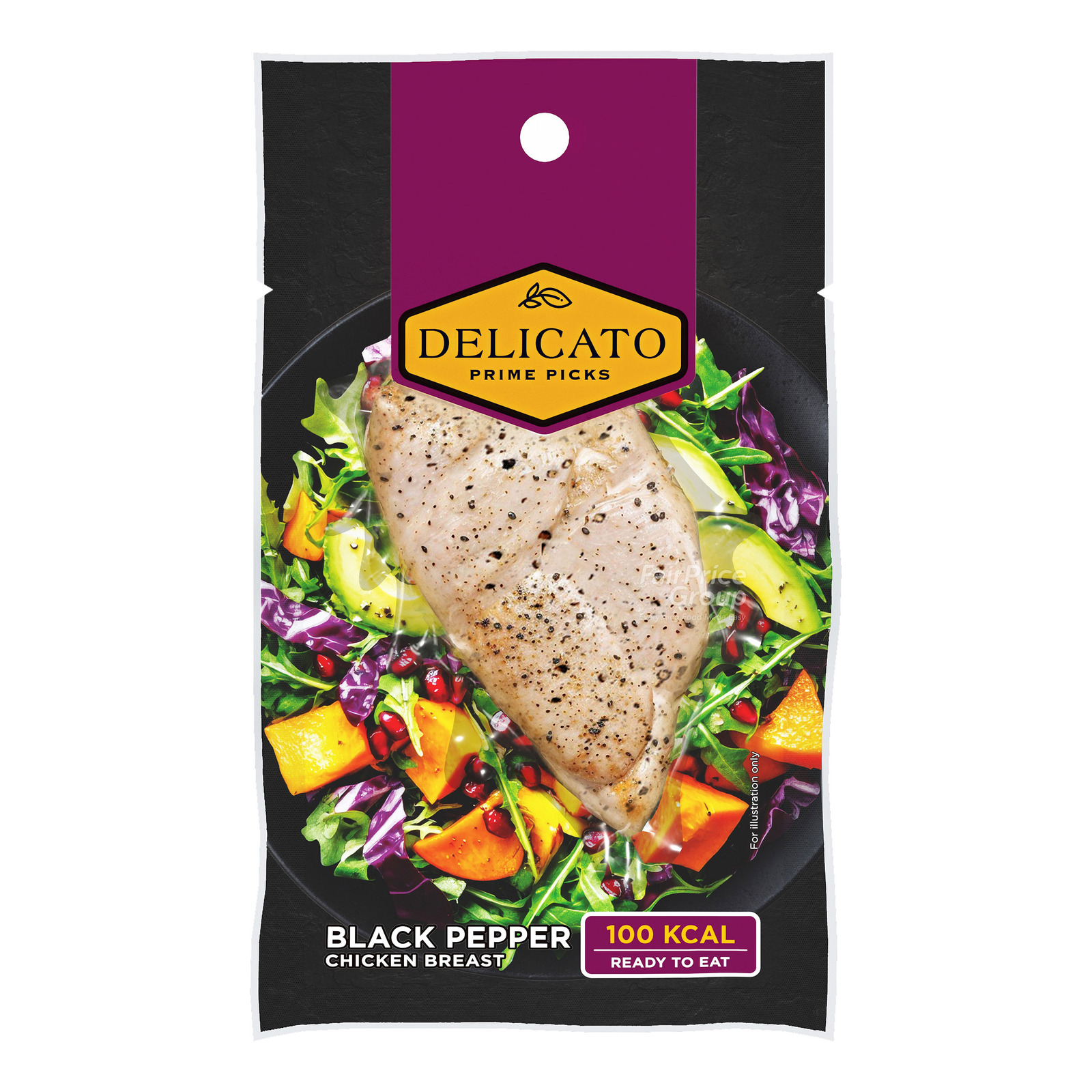 Delicato Chicken Breast - Black Pepper