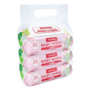 FairPrice Baby Wipes with Lid - Scented