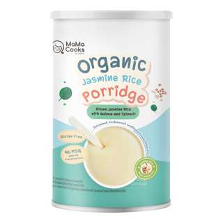 Mamacooks Organic Porridge - Jasmine Rice with Spinach and Quinoa