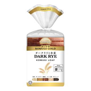 Sunshine Loaf Bread - Dark Rye Komugi Sunshine Loaf Bread - Dark Rye Komugi