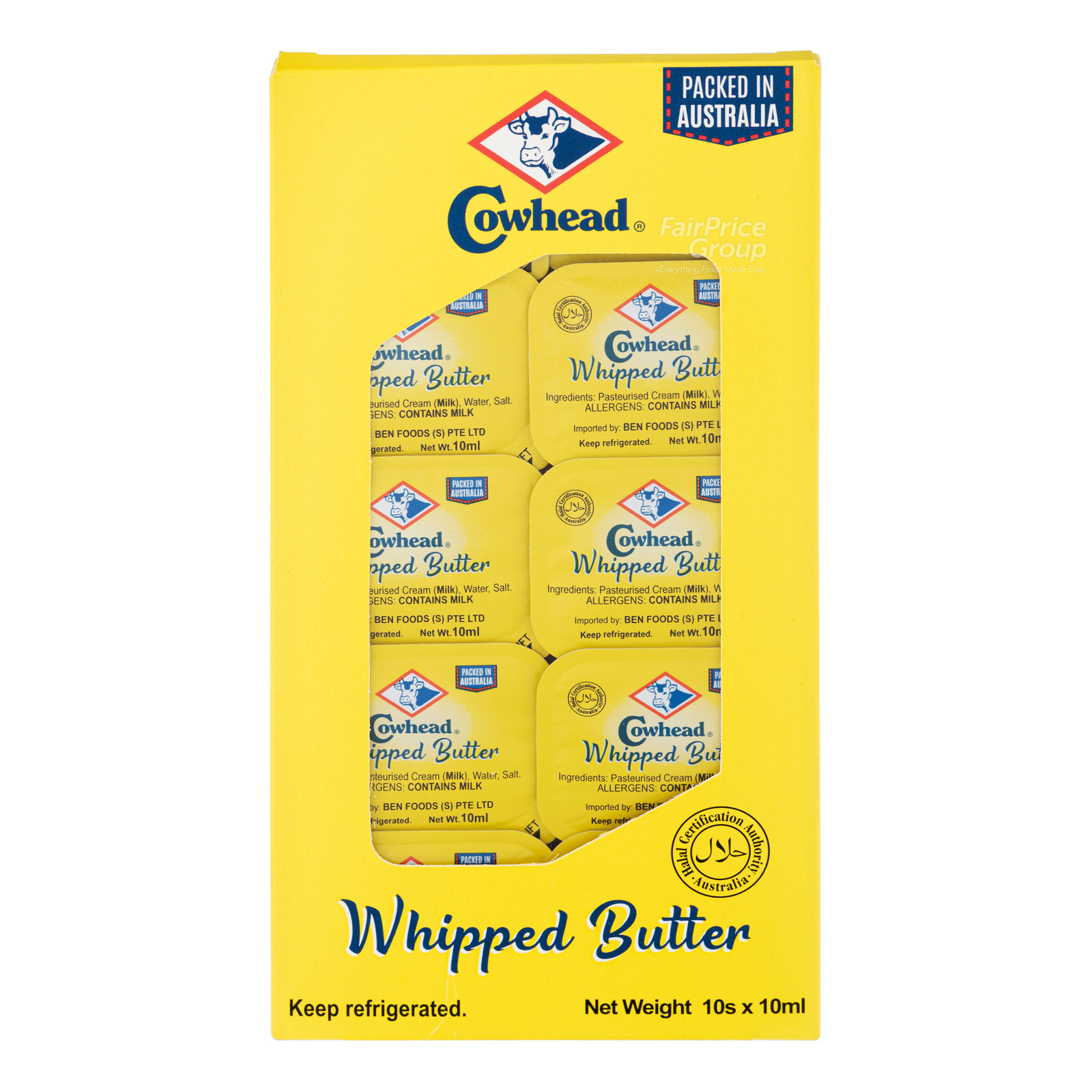 Cowhead Whipped Butter Portions