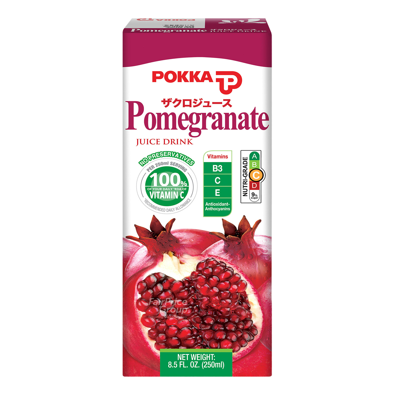 Fruit Juice Pokka Pokka Pomegranate Pokka Packet Drink Pomegranate