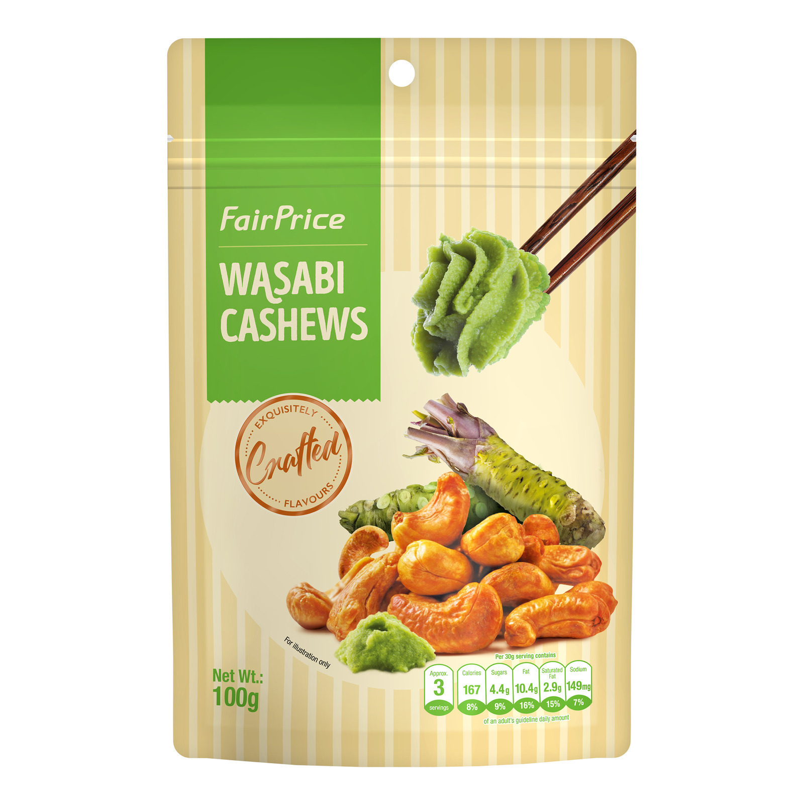FairPrice Cashew - Wasabi