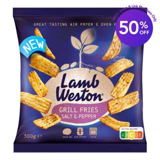 Lamb Weston Frozen Grill Fries - Salt & Pepper