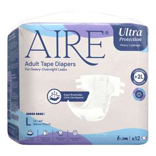 AIRE Ultra Protection Adult Tape Diapers - L