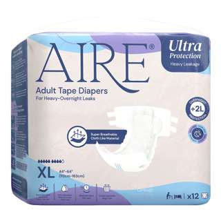 AIRE Ultra Protection Adult Tape Diapers - XL