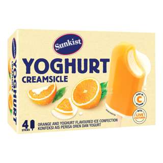 Sunkist Ice Confection - Orange and Yogurt