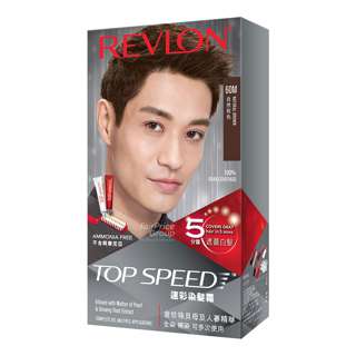 Revlon Top Speed Hair Color - 60m Natural Brown
