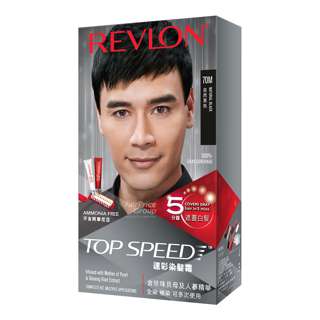 Revlon Top Speed Hair Color - 70m Natural Black