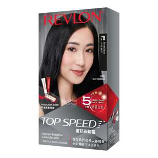 Revlon Top Speed Hair Color - 70 Natural Black