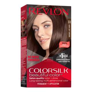 Revlon ColorSilk Hair Colour - 33 Dark Soft Brown