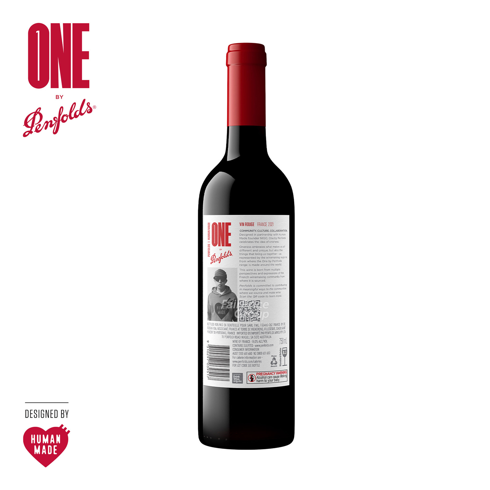 Human Made - One By Penfolds Rooster T-Shirt | HBX HUMAN MADE One 