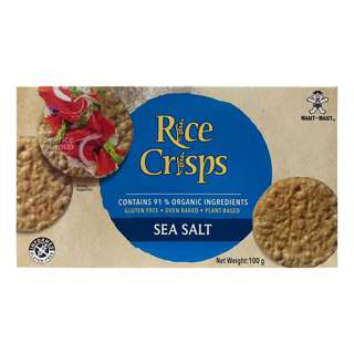 Want Want Brown Rice Crisps - Sea Salt