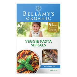 Bellamy's Pasta - Veggie Spirals Bellamy's Pasta - Veggie Spirals