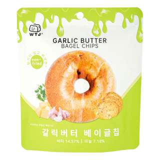 WTJ Bagel Chips - Garlic Butter