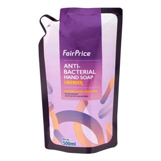 FairPrice Anti-Bacterial Liquid Hand Soap - Lavender (Refill)