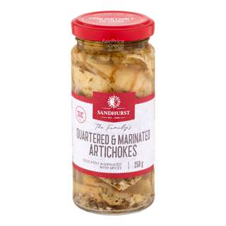 Sandhurst Artichokes - Quartered & Marinated Sandhurst Artichokes - Quartered & Marinated