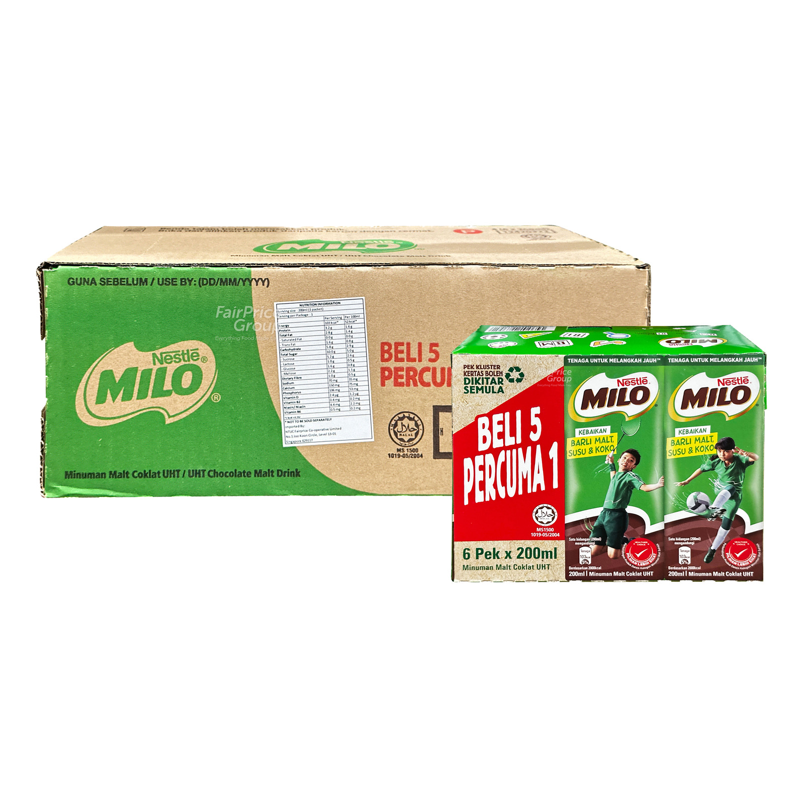 Milo Chocolate Malt Milk UHT Packet Drink