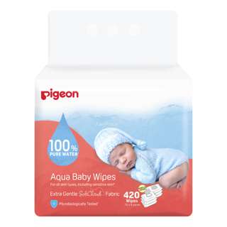 Pigeon Aqua Baby Wipes - Hard Lid Cover