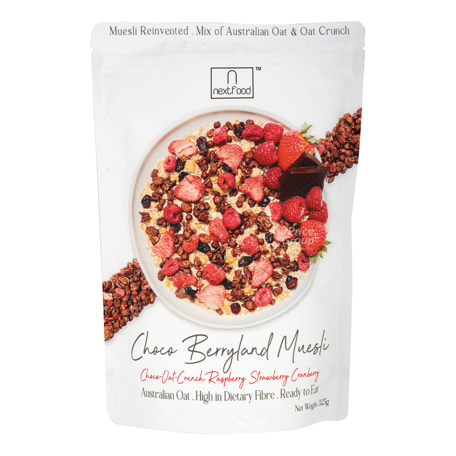 フレーク Nextfood Muesli - Chocolate Berryland | NTUC FairPrice