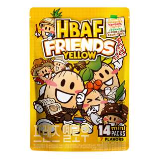 HBAF Almonds - Friends Yellow (Assorted)