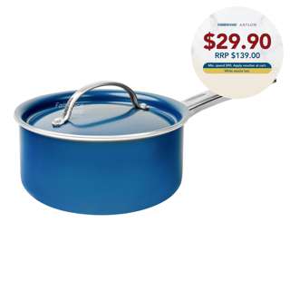 Farberware Vibrance Ceramic Covered Saucepan 18cm