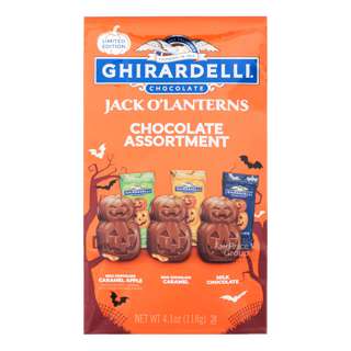 Ghirardell Milk Chocolates - Jack O Lanterns Assortment
