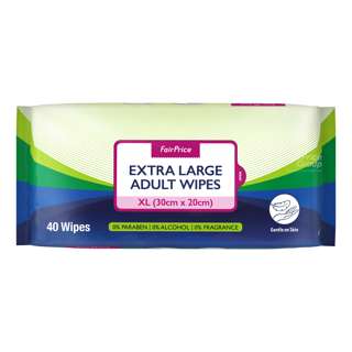 FairPrice Adult Body Wipes (Extra Large)
