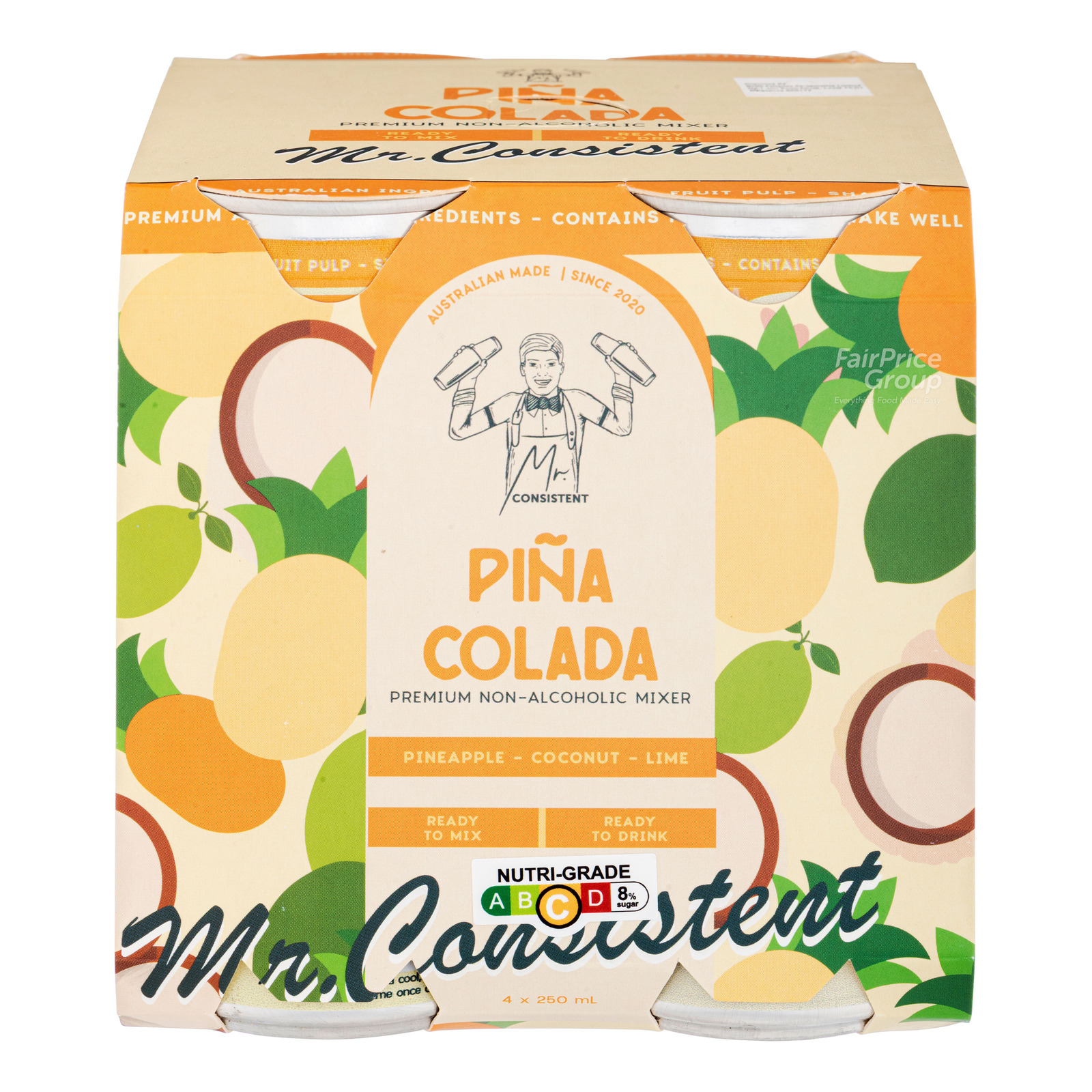 Mr Consistent Cocktail Mixer Can Drink - Pina Colada | NTUC FairPrice