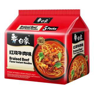 Baixiang Tasty Treat Instant Noodles - Braised Beef Baixiang Tasty Treat Instant Noodles - Braised Beef