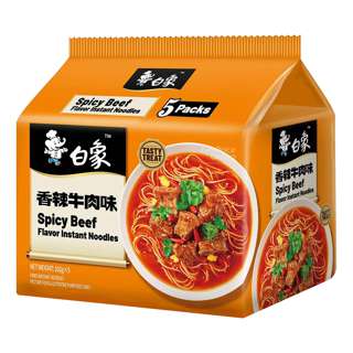 Bai Xiang Instant Noodles Tasty Treat - Spicy Beef Bai Xiang Instant Noodles Tasty Treat - Spicy Beef