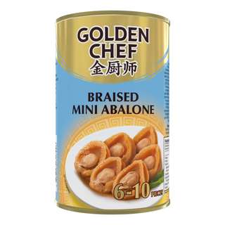 Golden Chef China Mini Abalone in Braised (6 - 10 Pieces)