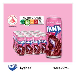 Fanta Can Drink - Lychee Fanta Can Drink - Lychee