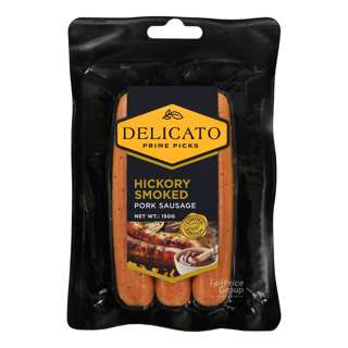 Delicato Pork Sausage - Hickory Smoked