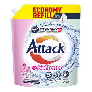 Attack Liquid Detergent - Plus Softener (Refill)