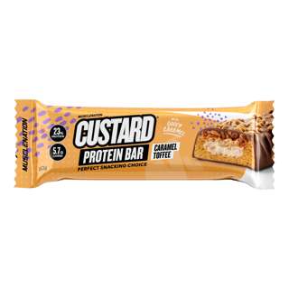 Muscle Nation Custard Protein Bar - Caramel Toffee