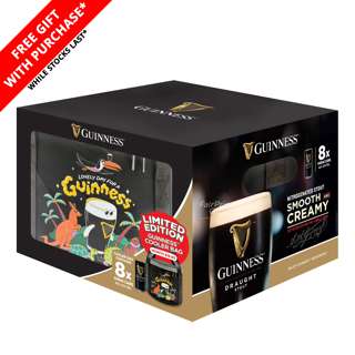 Guinness Draught Stout Beer Can + Free Cooler Bag