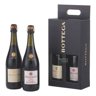Bottega Fragolino Wine Gift Set - Bianco + Rosso