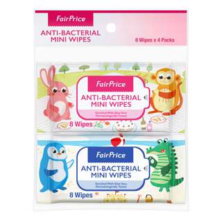 FairPrice Anti-Bacterial Mini Wipes